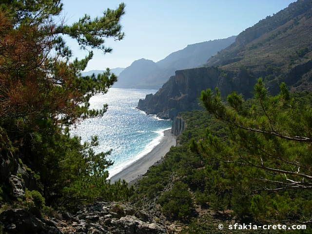 Photo report of two mountain walks in Sfakia, Crete, June 2008